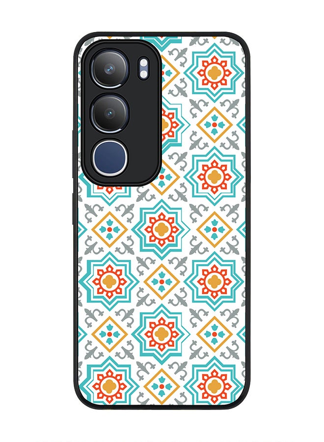 For vivo Y19s / Y19s Pro Case,Slim fit Camera Protection, Shockproof Thin Phone cover  - Moroccan Mosaic