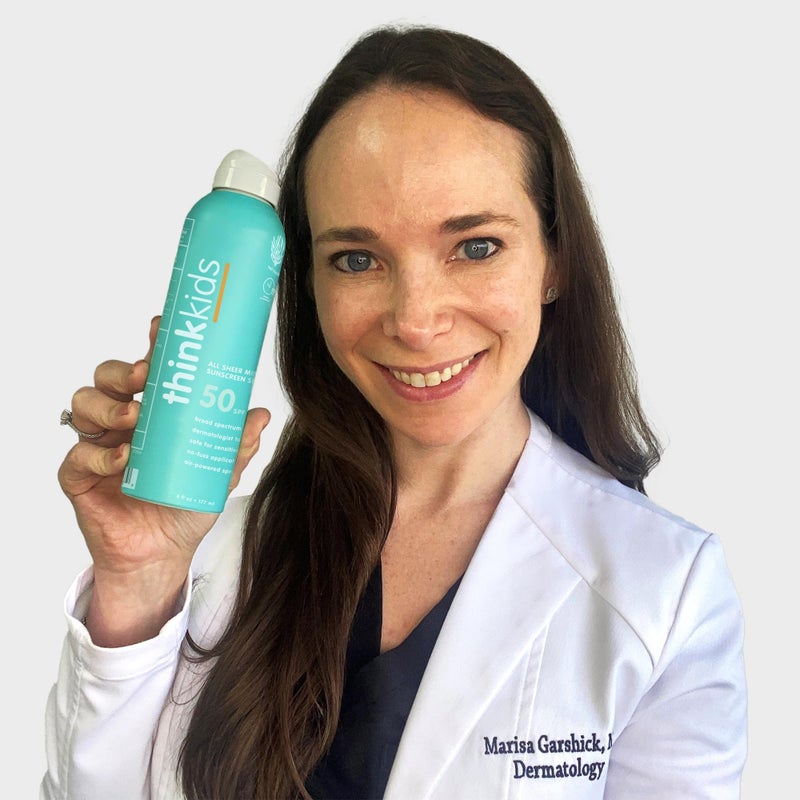 Thinksport Kids Sunscreen Spray, SPF 50 All Sheer Mineral Sunscreen, 6 Fl Oz, Water Resistant Baby & Toddler, Natural Zinc Oxide UVA/UVB Protection - Image 4