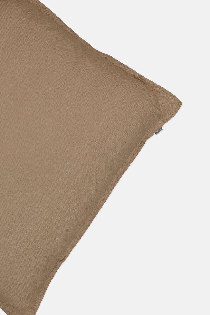 Muy Mucho Organic Cotton Removable Cover Cushion, Brown - Image 3