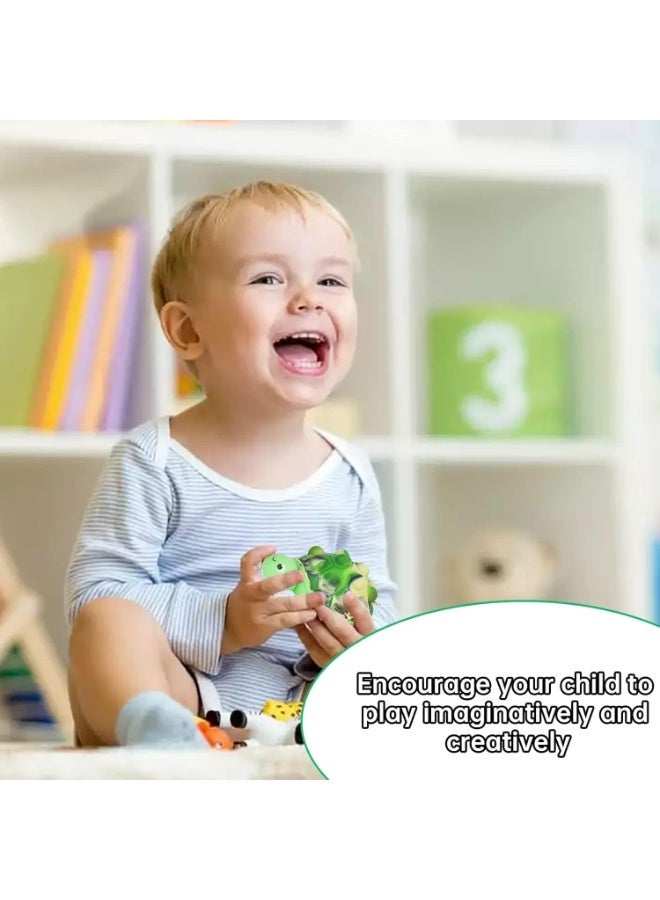 أنبور لعبة أنبور بوب فيدجيت، كرة ضغط على شكل سلحفاة ثلاثية الأبعاد من السيليكون، لعبة حسية لتخفيف التوتر والقلق، مناسبة للأطفال المصابين بالتوحد والتعليم المبكر. - Image 5