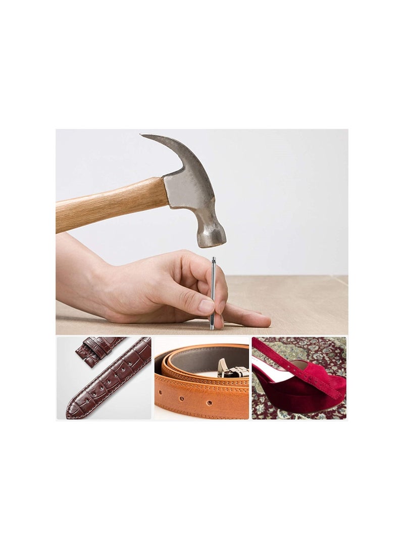 NIBEMINENT Leather Punch Tool Stitching for Watch Band Gasket Belt Fabric Canvas Paper Plastics 6 Hole  - Image 2