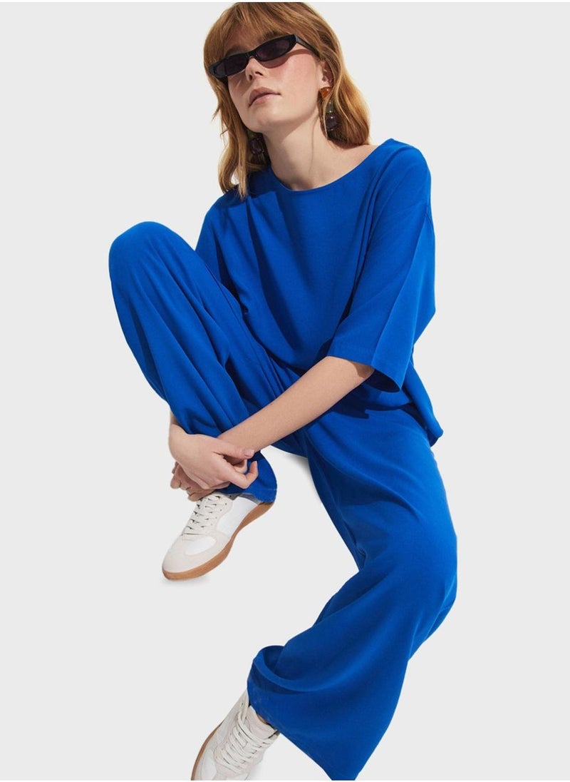 جون بنطلون بخصر مرتفع - Image 3