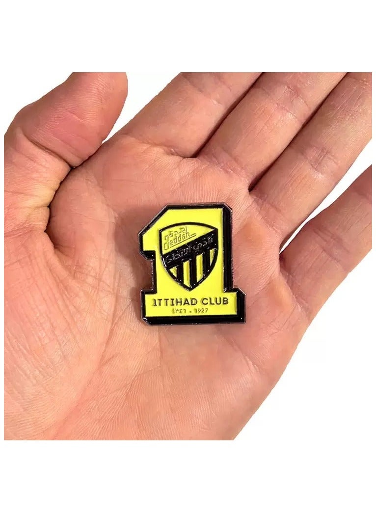 Football Logo Metal Mobile Sticker