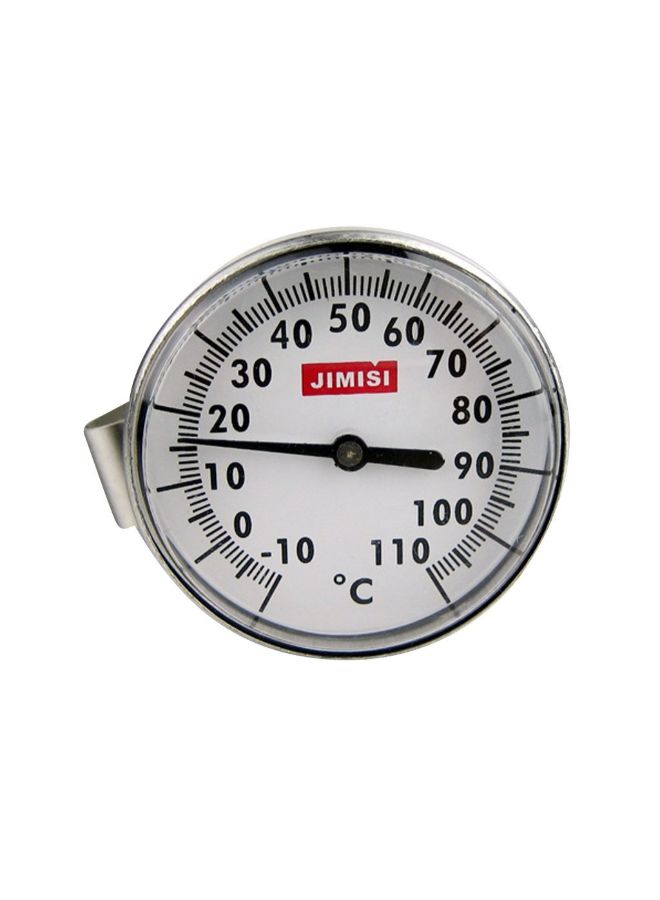 إسكدنيا مقياس حرارة لصنع رغوة الإسبريسو . فضي - Image 3