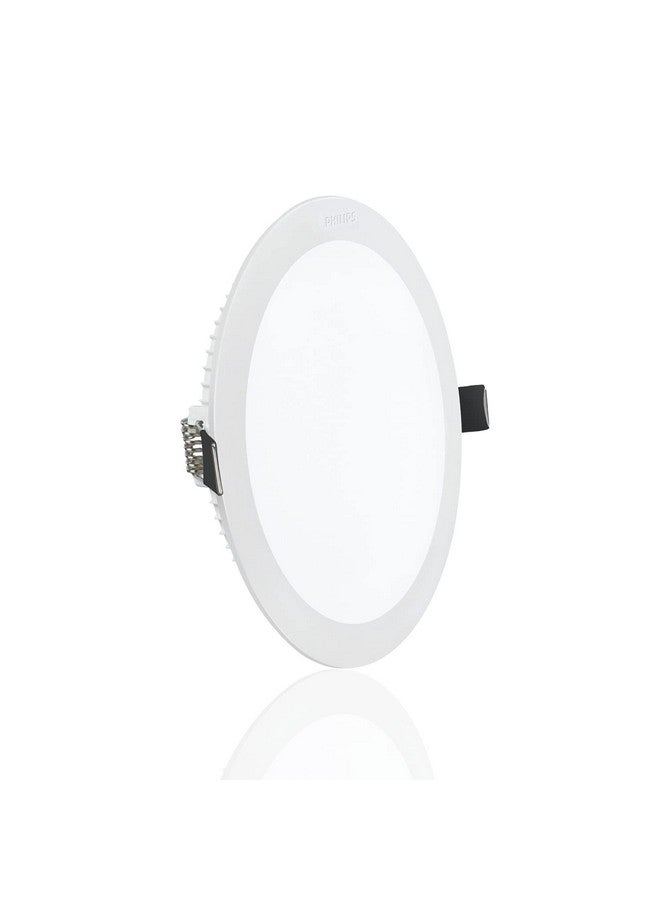 PHILIPS 10W Round AP Plus UltraGlow LED DL Recessed LED Panel Ceiling Light (Pack of 6,Warm White) - Image 2