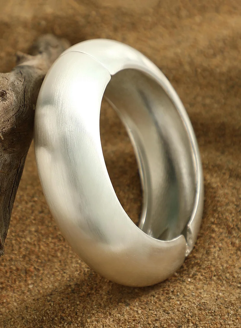 Brushed Wide Bangle