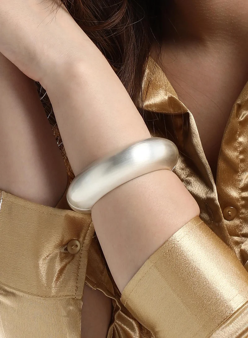 SOHI  Brushed Wide Bangle  | Best Price UAE