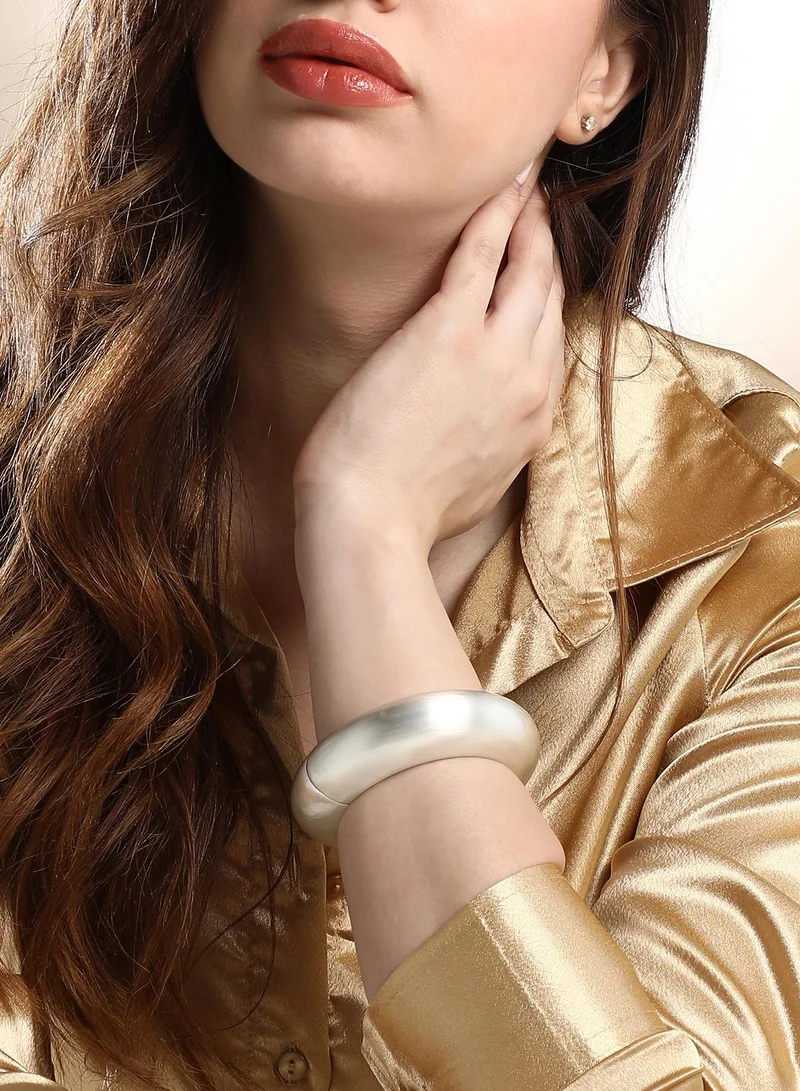 SOHI  Brushed Wide Bangle  | Best Price UAE