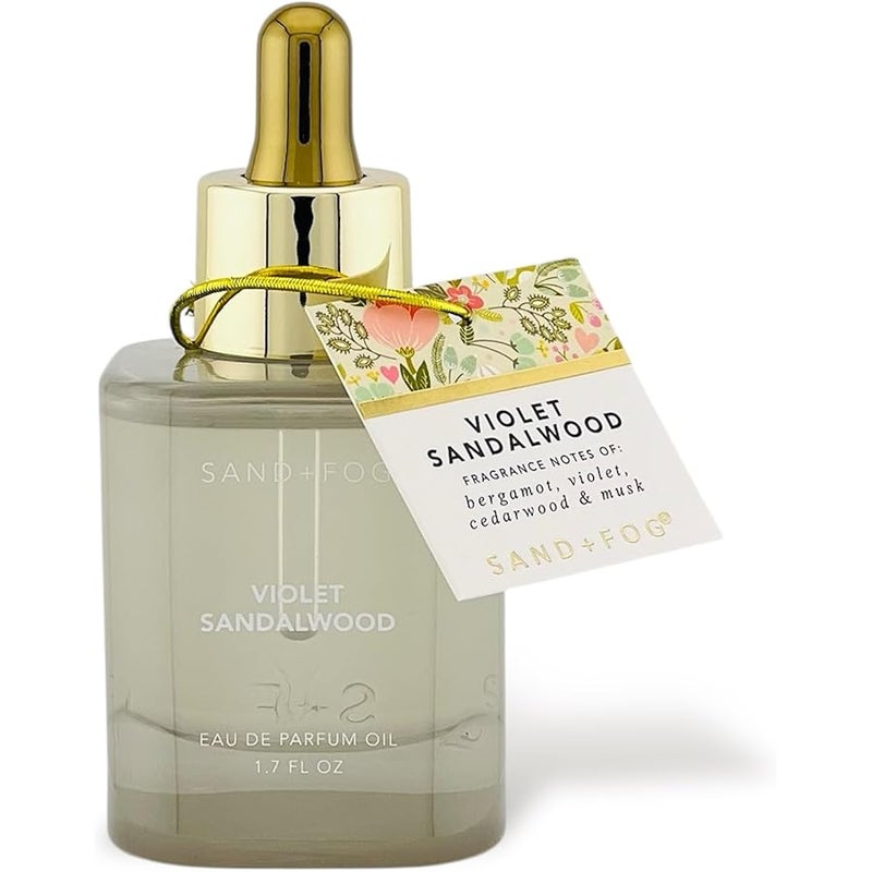 Sand + Fog Violet Sandalwood Eau de Parfum Oil 1.7oz - Image 1