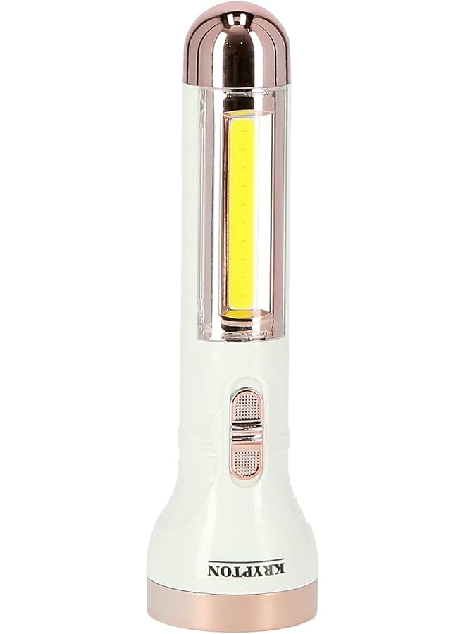 KRYPTON KNFL5126 Rechargeable Flash Light WHITE - Image 2