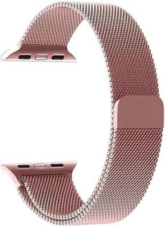 Dragon Dragon Watch band 42mm/44mm rose gold adjustable stainless steel mesh wrist strap for iwatch series 5 4 3 2 1 