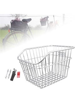Generic Rear Bike Basket Bicycle Basket Fashion Storage Practical Bicycle Cargo Rack, Biking Rack Basket for Hiking Mountain Bikes  - Image 4