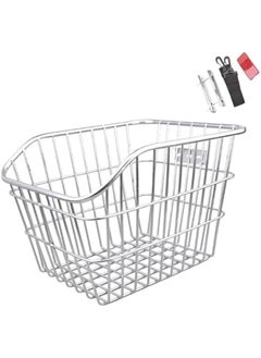 Generic Rear Bike Basket Bicycle Basket Fashion Storage Practical Bicycle Cargo Rack, Biking Rack Basket for Hiking Mountain Bikes  - Image 1