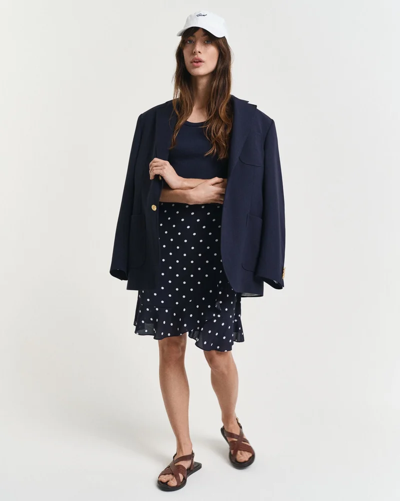 GANT  Dot Print Frill Skirt for Women | Best Price UAE