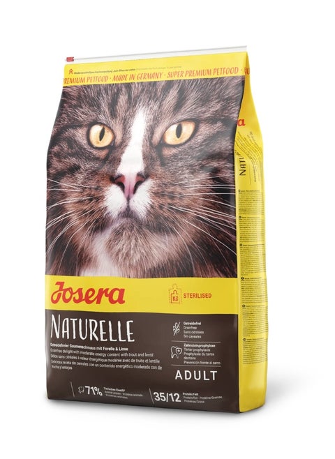 Cat Adult Sterilized Dry Food Poultry And Salmon WithTrout And Lentil Flavor 2KG