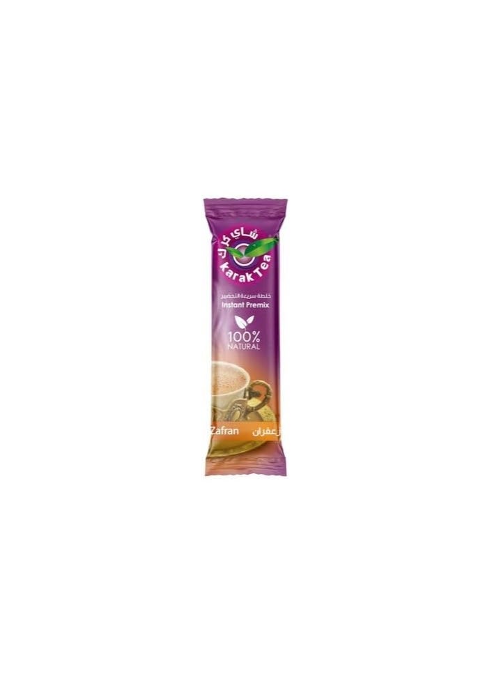 Karak Tea - KARAK TEA WITH SAFFRON (ZAFRAN)200gm 10 sachets - Image 1