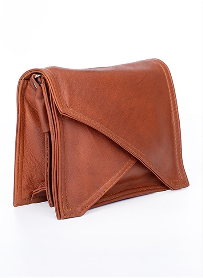 Sheer Fashionable Leather Crossbody Bag  - Image 3