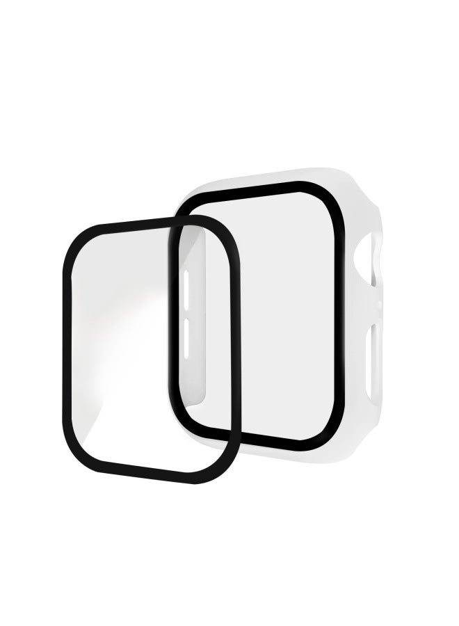 For Apple Watch Case All-inclusive 2-in -1 Drop-resistant Iwatch9 Protective Case Tempered Film Integrated Watch Protective Case - Image 1
