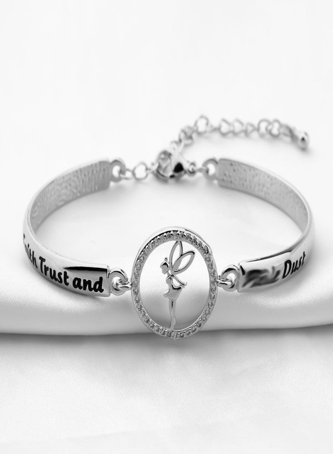 BNQL Faith Trust Bracelet Fairy Tale Jewelry Bracelet Birthday Gifts for Her (braceletS) - Image 4