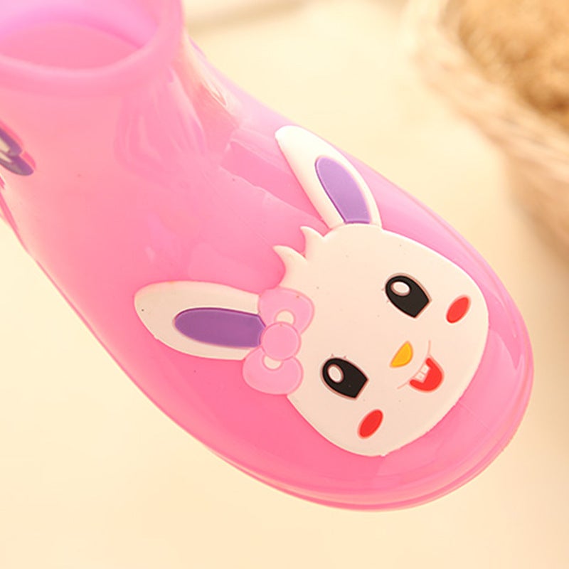 Cartoon Children'S Rain Boots Boys And Girls Baby Rain Boots Non-Slip Princess Cute Kindergarten Water Shoes Cover Children Rubber Shoes - Image 3