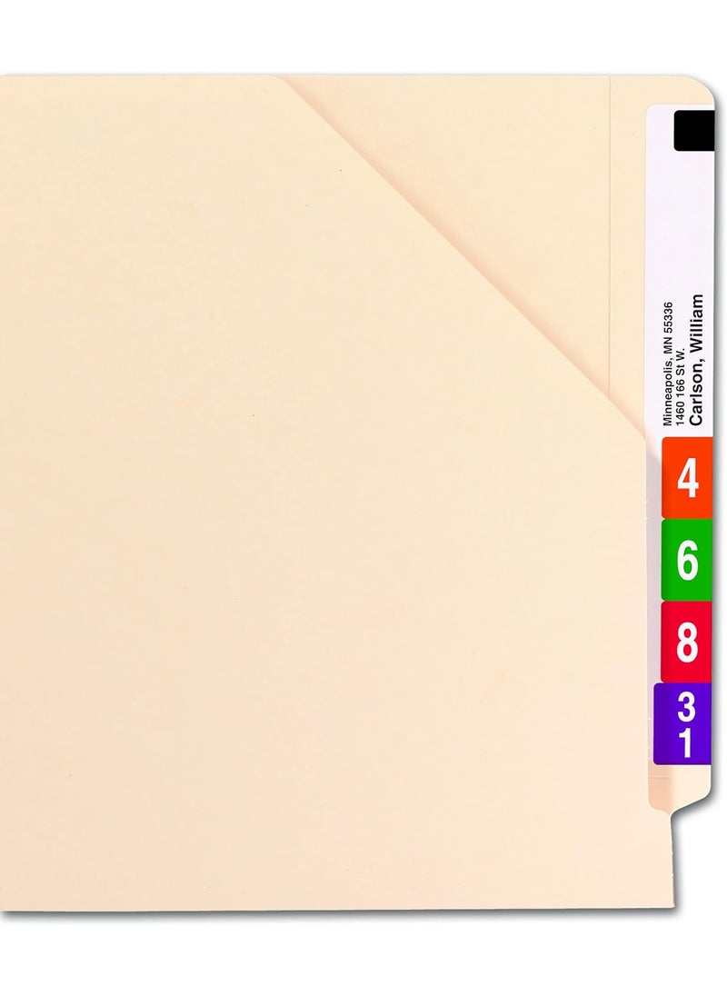 Smead Smead End Tab File Jacket ShelfMaster Reinforced StraightCut Tab  - Image 3