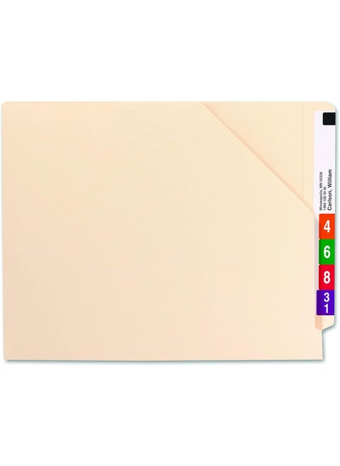Smead End Tab File Jacket ShelfMaster Reinforced StraightCut Tab