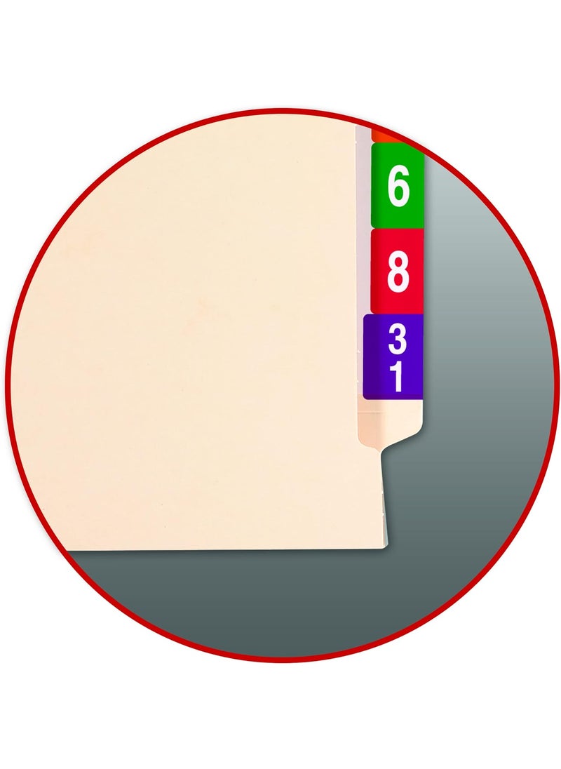 Smead Smead End Tab File Jacket ShelfMaster Reinforced StraightCut Tab  - Image 4