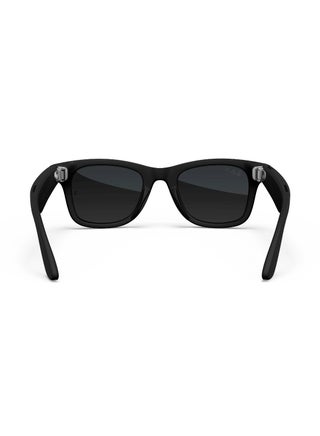 RAY-BAN Wayfarer (Gen 1) Matte Black Frame Gradient Graphite Lens Standard High Bridge Polar Gradient Graphite - view 4