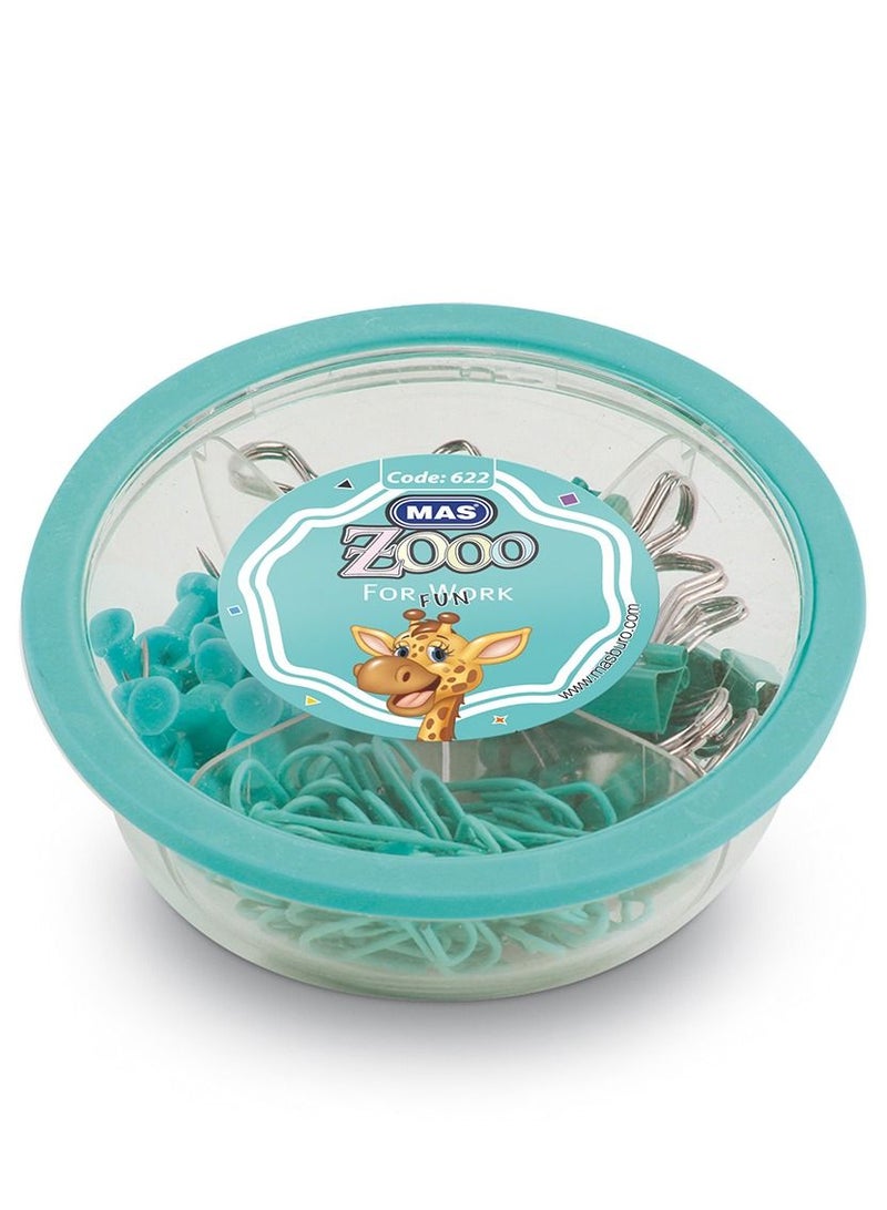 Mas Zoo Mixed Set Clear Box turquoise - Image 4
