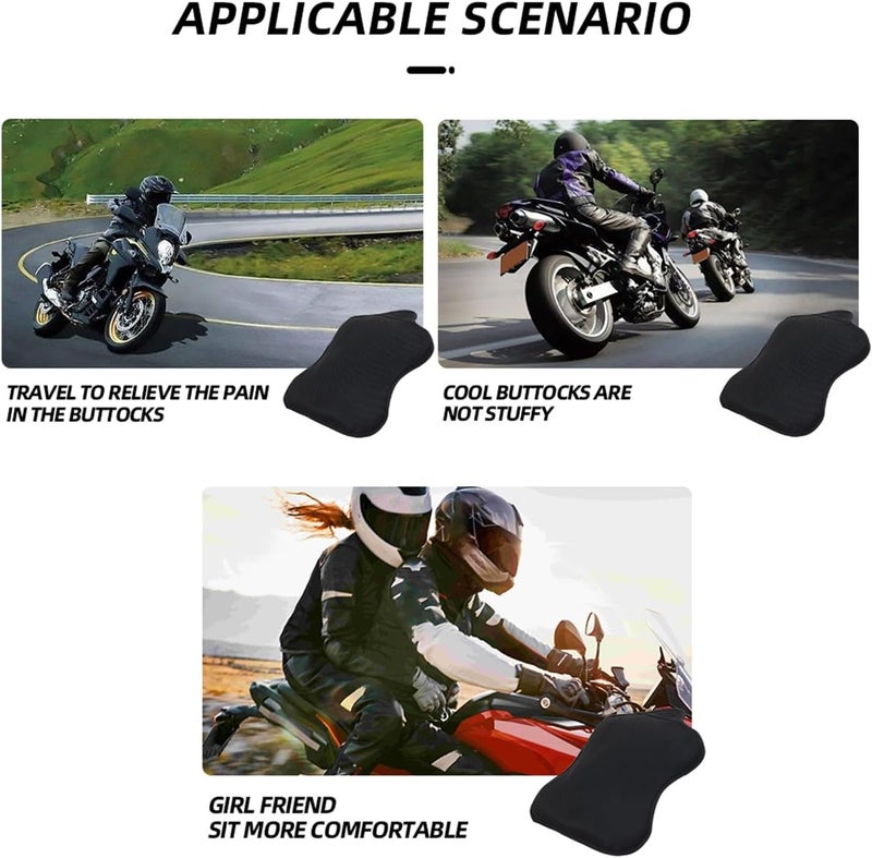 DEMULAX Motorcycle Gel Seat Cover - Image 4