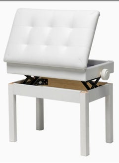 Height Ajustable Single Seat-White