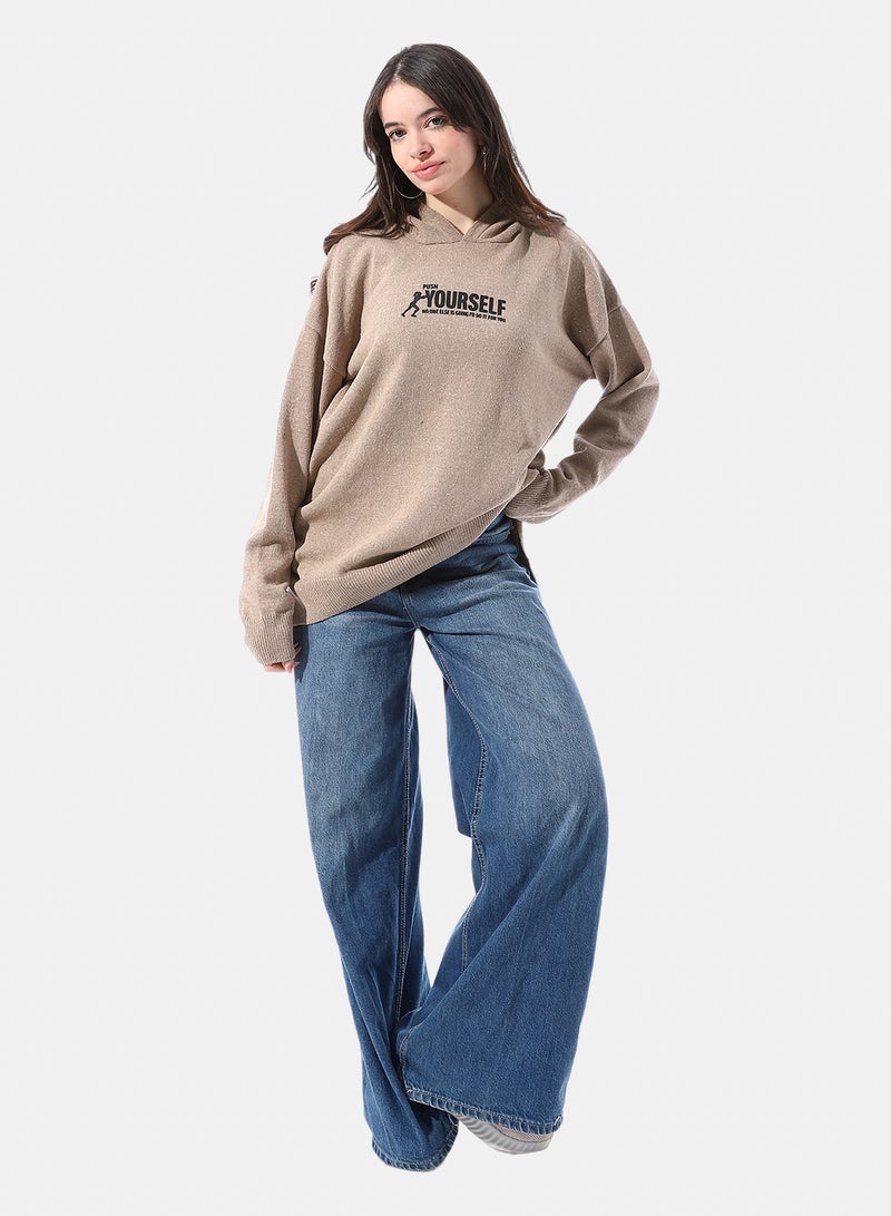 Andora High Low Slip On Hooded Pullover - Image 4