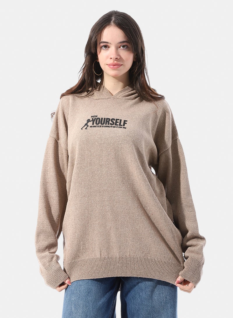 Andora High Low Slip On Hooded Pullover - Image 1
