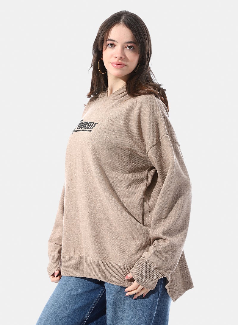 Andora High Low Slip On Hooded Pullover - Image 2