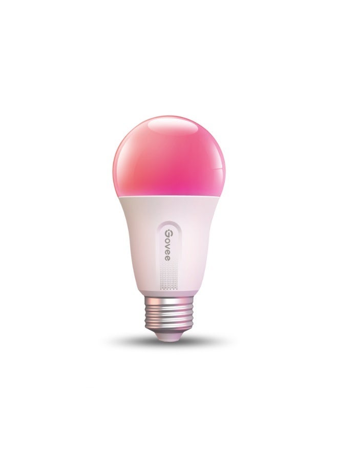 Govee Smart Light Bulb E27, Colour Changing with Music Sync Lamp, 54 Scenes, 16 Million DIY Colours, WiFi & Bluetooth LED Smart Bulb Works with Alexa Google Assistant Home App - Image 1