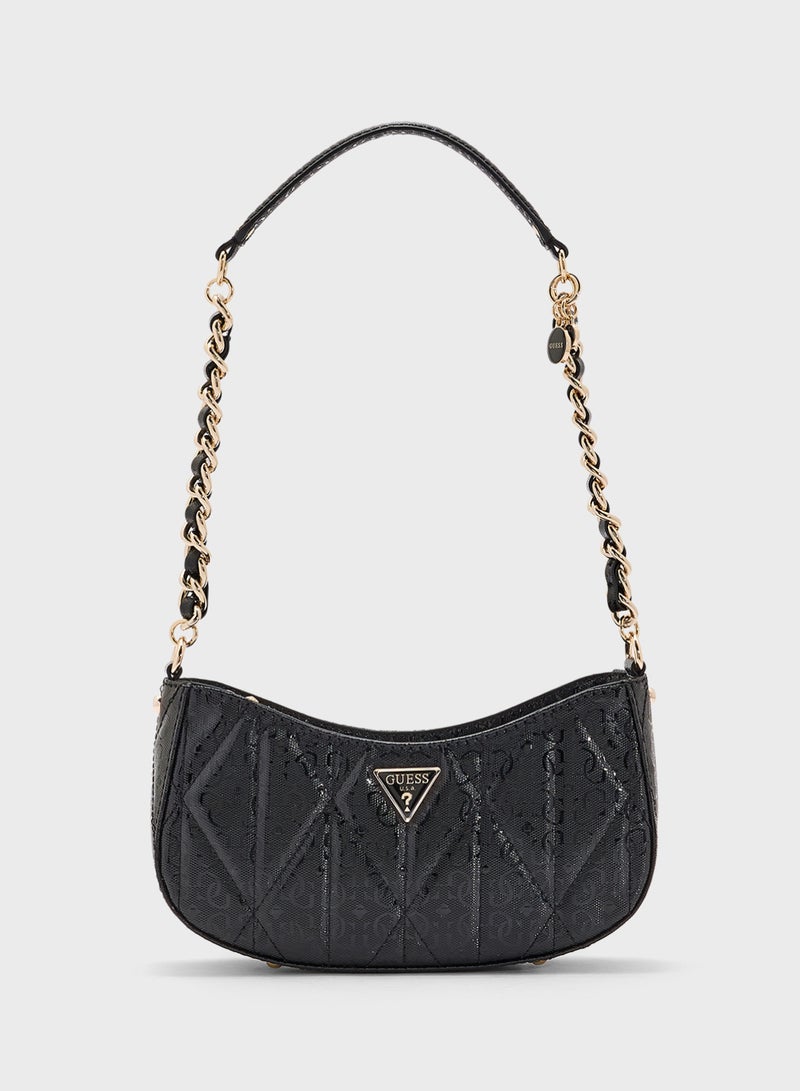 GUESS ALDINA TOP ZIP SHOULDER BAG  - Image 1