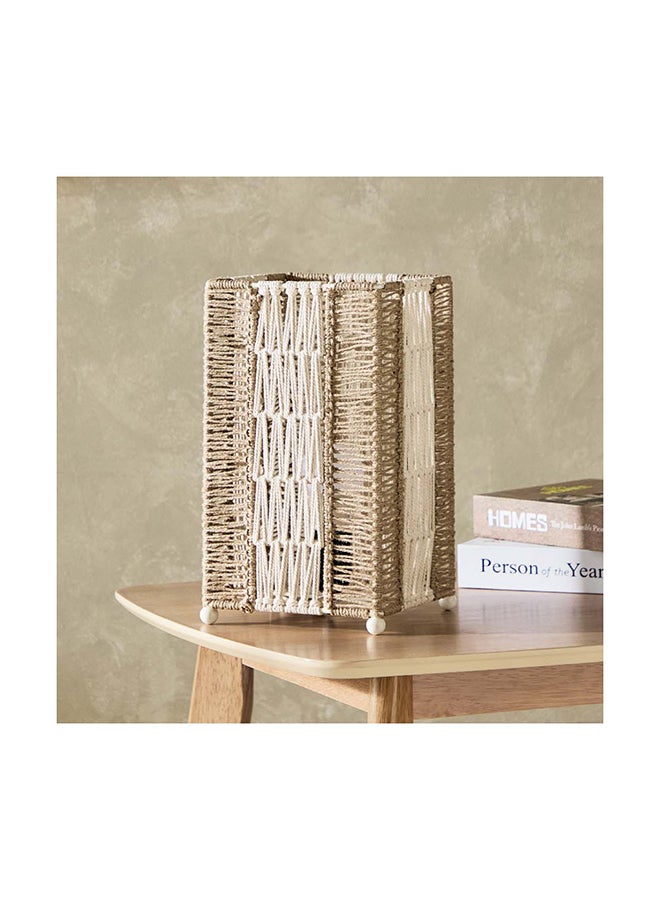 Home Box Kengston Macrame Uplighter 17 x 30 x 17 cm - Image 1