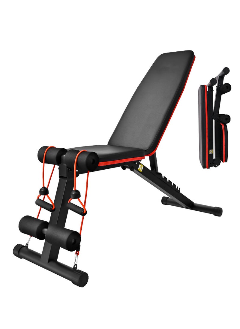 Gasara Knight Foldable Weight Bench with Adjustable Sit  - Image 2