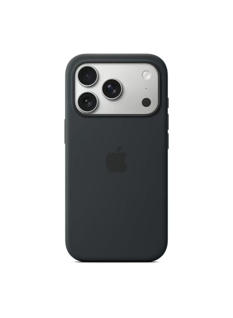 iPhone 17 Pro Max Silicone Case with MagSafe – Black - Image 2