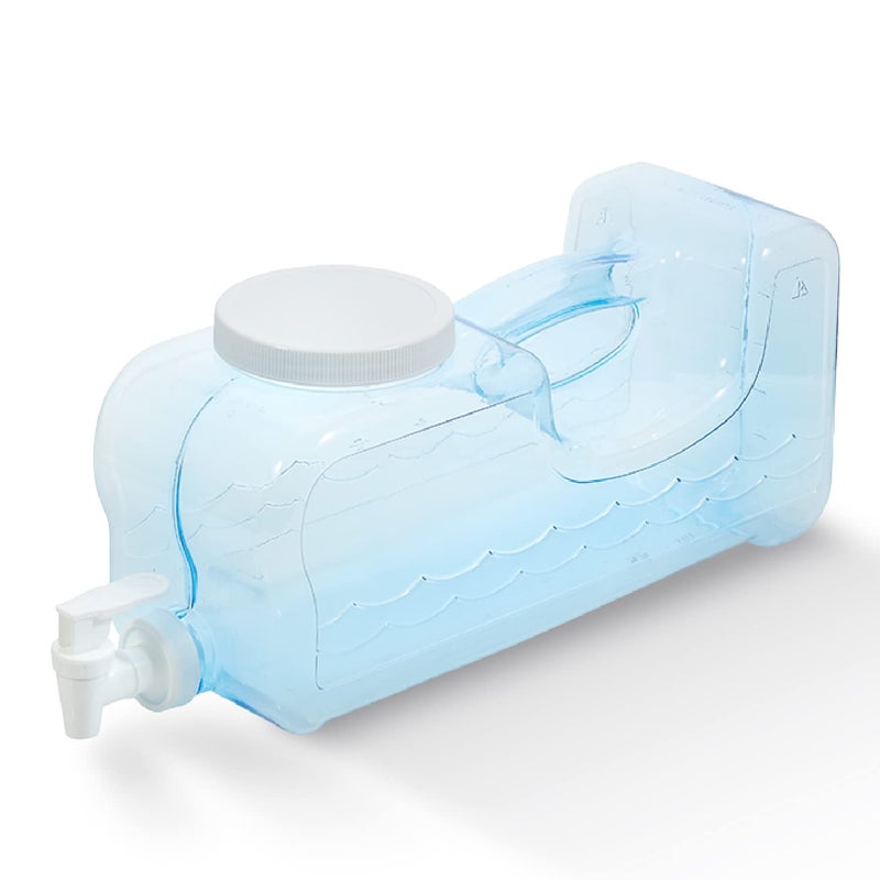 Arrow Home Products Fridge-Stack Drink Dispenser for Fridge, 5 Quart / 1.25 Gallons - Plastic Beverage Dispenser w/ Spigot for Easy Dispensing - BPA Free Plastic - Convenient Handle, Easy-Pour Spout - Image 1