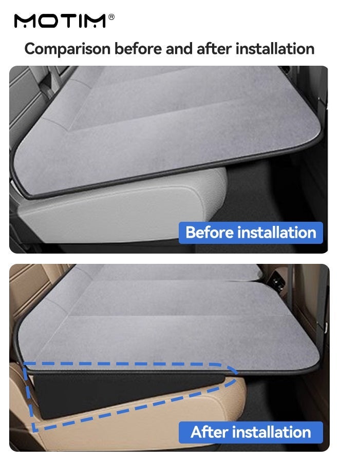 Motim 3PC/Set, Car Seat Cushion Sleeping Pad for Rear Seat, Car Sleeping Mattress Bed Cushion, Leveling Cushion Sleeping Non-slip, Portable, Sleeping Essential for Vehicle Seats, Car Accessory - Image 2