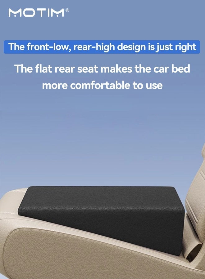 Motim 3PC/Set, Car Seat Cushion Sleeping Pad for Rear Seat, Car Sleeping Mattress Bed Cushion, Leveling Cushion Sleeping Non-slip, Portable, Sleeping Essential for Vehicle Seats, Car Accessory - Image 4