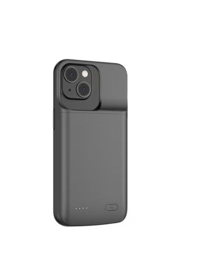 GULFLINK Wireless Protective Charging Case Cover For iPhone 15 Plus 5000mah Black - Image 5