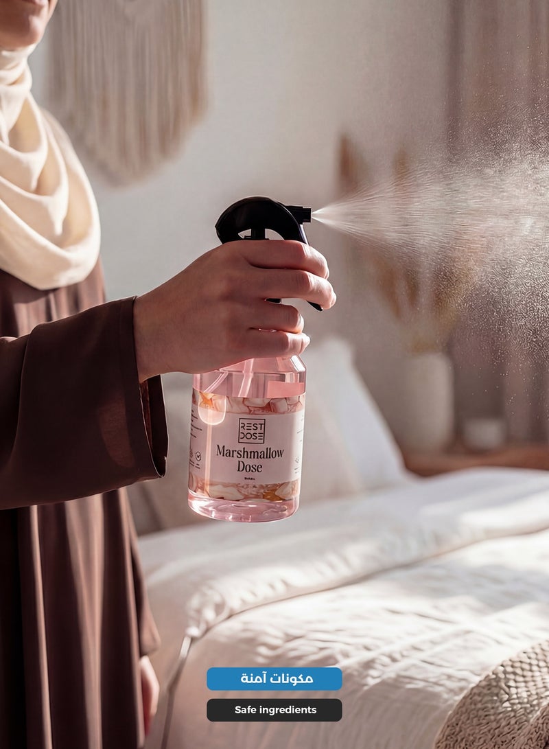 رست دوز معطر مفارش وغرف برائحة المارشميلو – عطر منزلي يدوم طويلاً 300 مل - Image 4