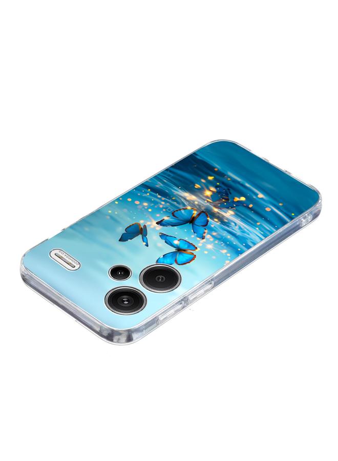 S-TOP Case For Redmi Note 13 Pro+ 5G Colorful Painting Pattern TPU Phone Case - Image 4