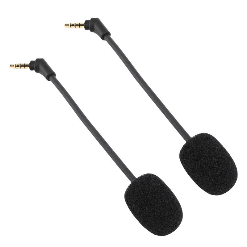 Replacement Microphone: 3.5mm Gold Plated Plug OFC Core - Noise Cancelling Gaming Headset Mic for Kingston HyperX Cloud Flight S, HyperX Cloud Flight Gaming Headsets, PC Gaming and Streaming - Image 2