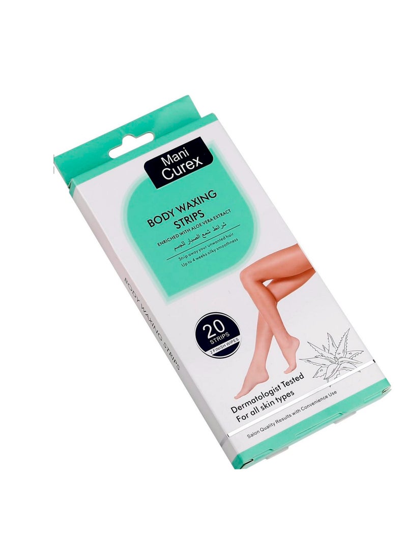 Mani Curex BODY WAXING STRIPS ENRICHED WITH ALOE VERA EXTRACT  - Image 4