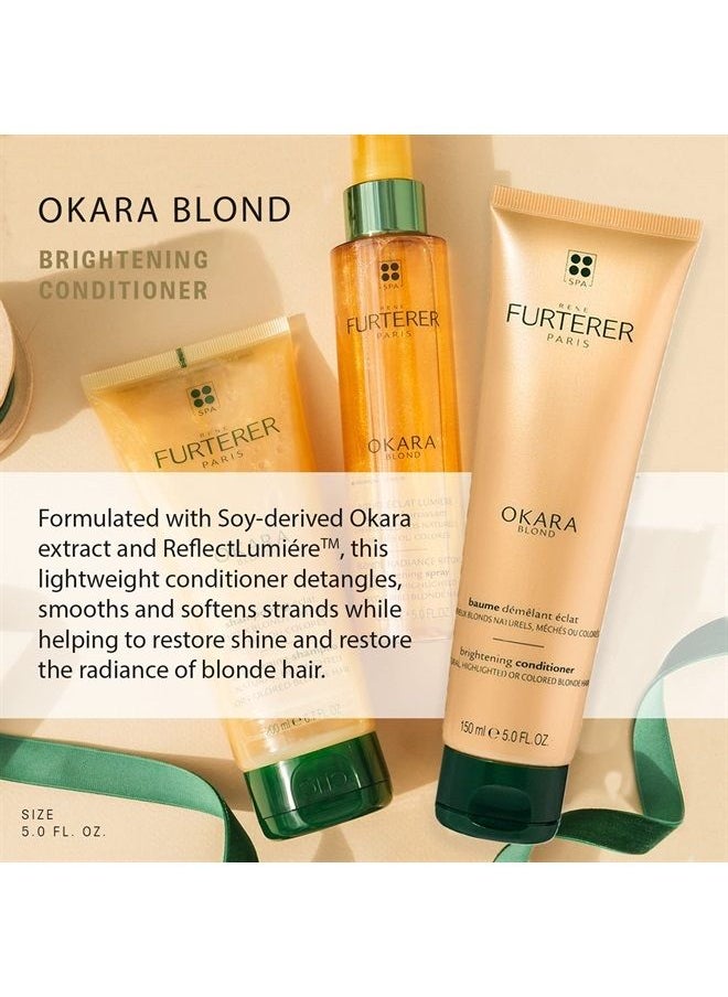 Rene Furterer - OKARA BLONDE Brightening Conditioner, Natural Highlighted & Bleached Blonde, 5 Fl Oz(Pack of 1) - Image 1