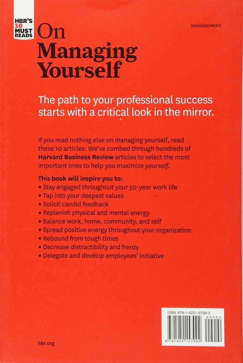 Harvard Business Review Press Hbr's 10 Must Reads On Managing Yourself (With Bonus Article "How Will You Measure Your Life?) - Image 2