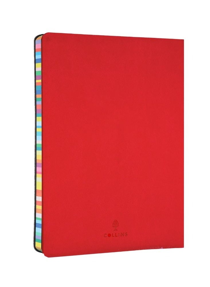 Collins Collins Edge Rainbow 2024 Diary A5 Week to View Planner - Lifestyle Planner and Organiser for Office, Work, Personal and Home - January to December 2024 Diary - Weekly - Red  - Image 2
